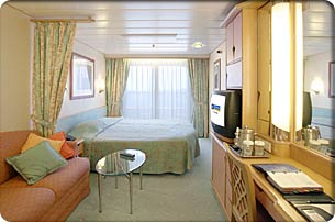 Deluxe Oceanview Stateroom